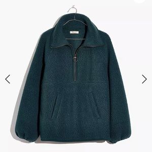 Madewell Polartec® Fleece Half-Zip Jacket